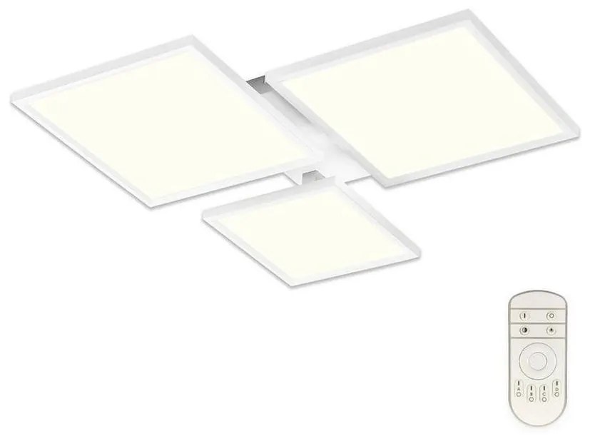 Lustră LED aplicată dimabilă LED/50W/230V 3000-6500K albă Top Light + telecomandă