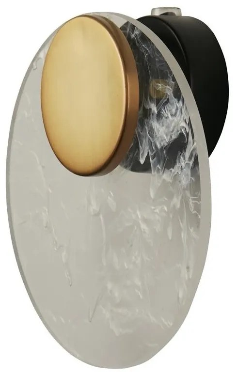 Aplica de perete LED pentru baie IP44 Belle alama