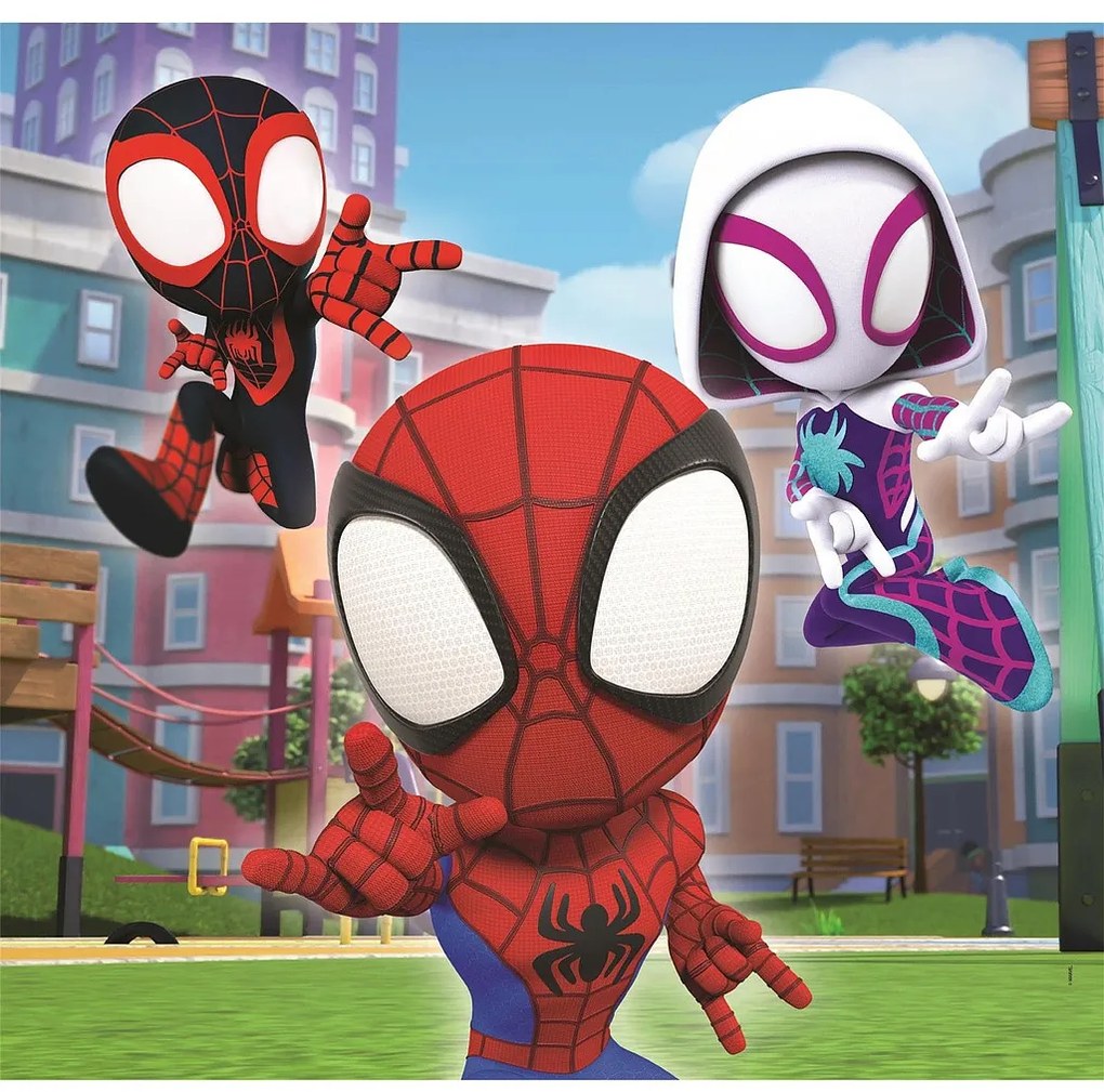 Omul Păianjen Spidey Puzzle Clementoni 3x48 piese