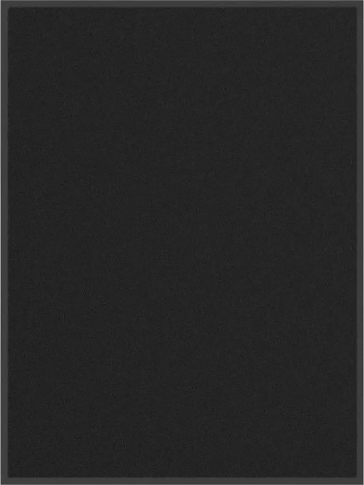 vidaXL Preș negru 90x120 cm