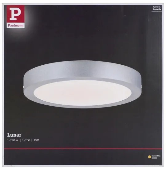 Paulmann 70655 - LED/17W Plafonieră LUNAR 230V