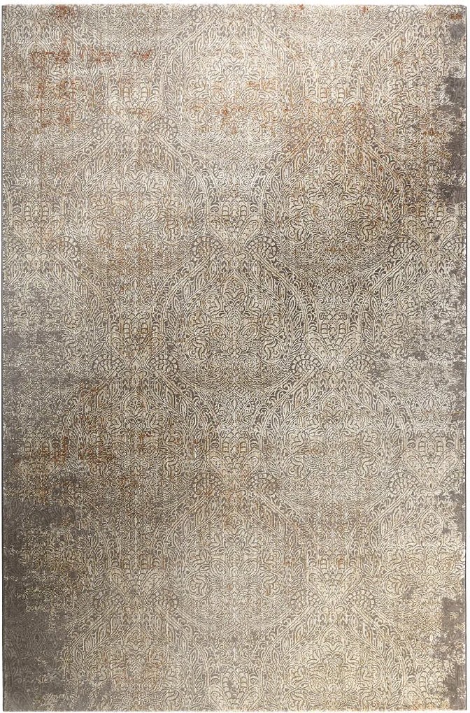 Covor Oriental & Clasic Baroque Vintage, Gri, 133x200
