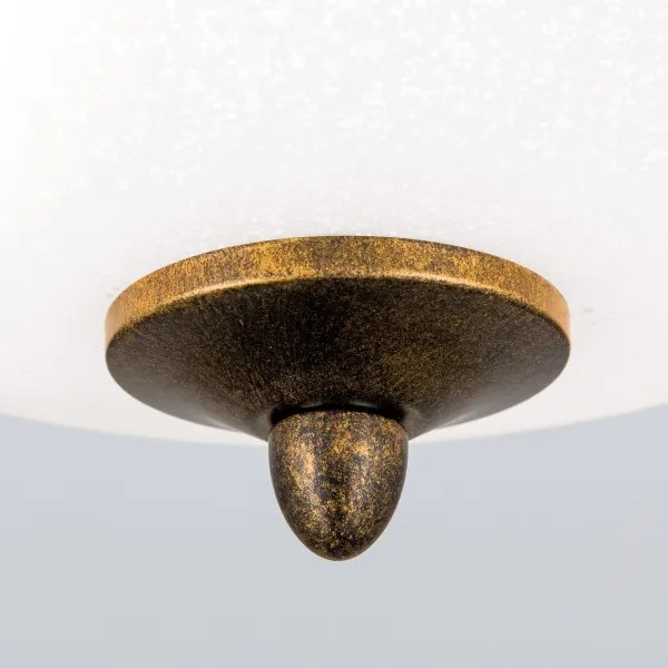 Plafonieră Orion DL 7-338/2 LUCA 2xE14/40W/230V d. 40 cm bronz/patină