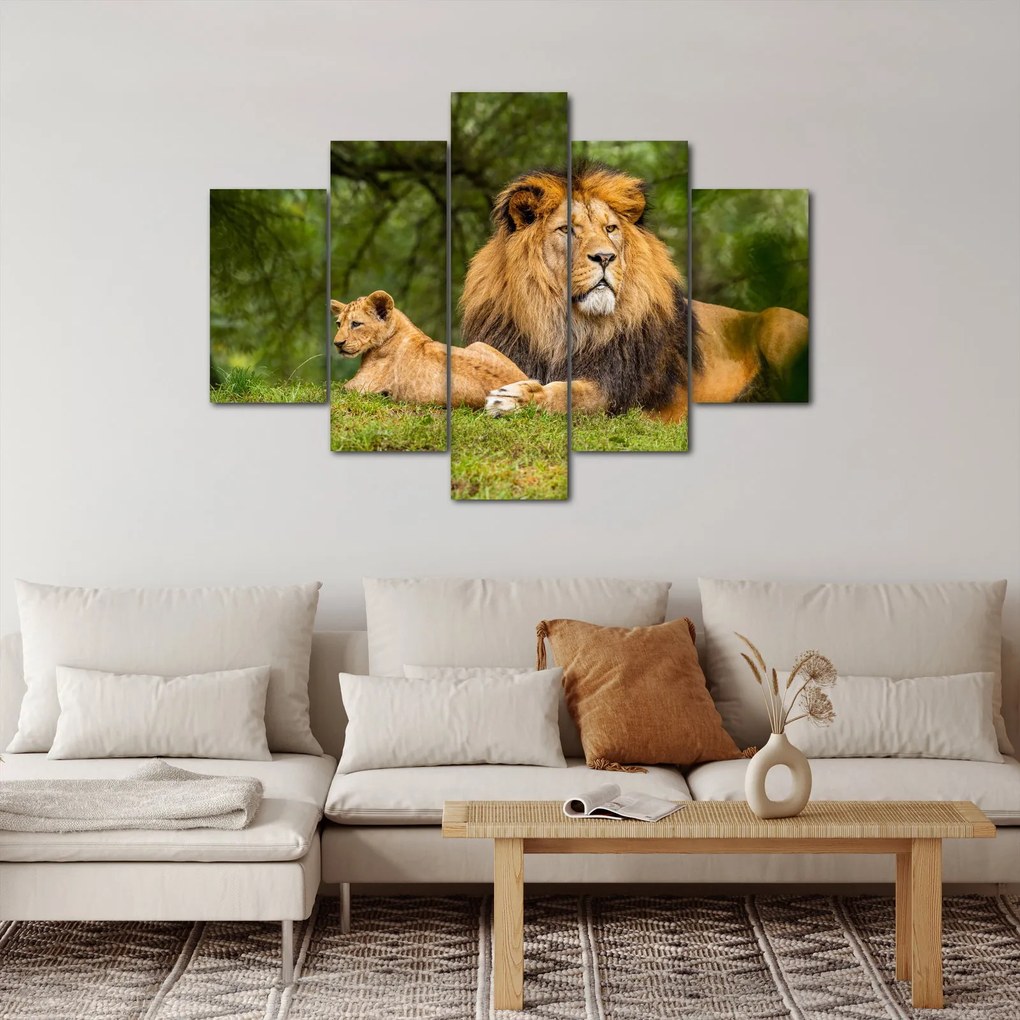 Tablou cu lei (150x105 cm)