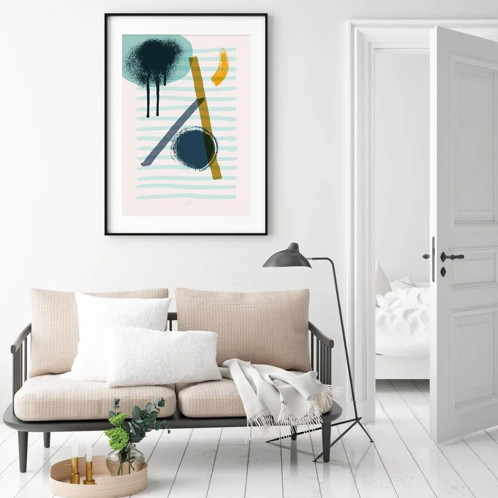 Poster - Abstracție artistică (A4)