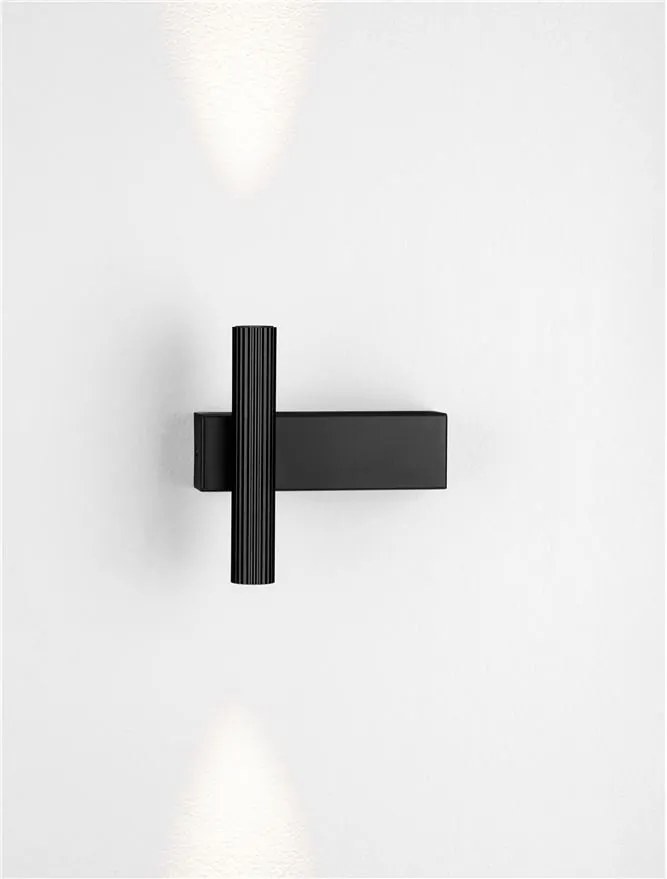 Aplica Spot LED stil minimalist PARON negru, NVL-9060240