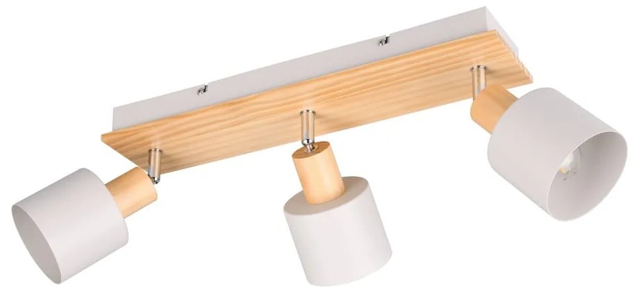 Spot alb/în culoare naturală ø 9 cm Shanti – Trio