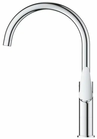 Baterie bucatarie Grohe Blue Pure Baucurve cu functie filtru