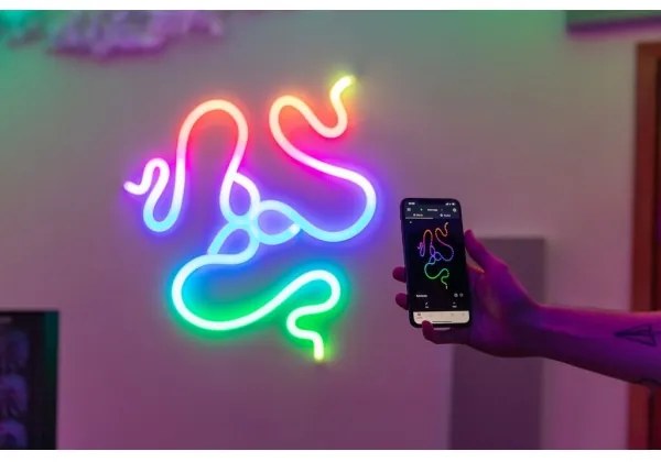 Twinkly TWFL300STW-WEU - bandă LED RGB flexibilă, reglabilă, 300 LED, 3 m, Wi-Fi