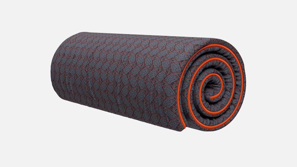 Topper saltea Zymmo, Nero, 120x190x5, Medie