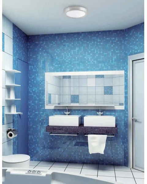 FARO 62980 - Plafonieră baie LOGOS-1 1xE27/20W/230V IP44