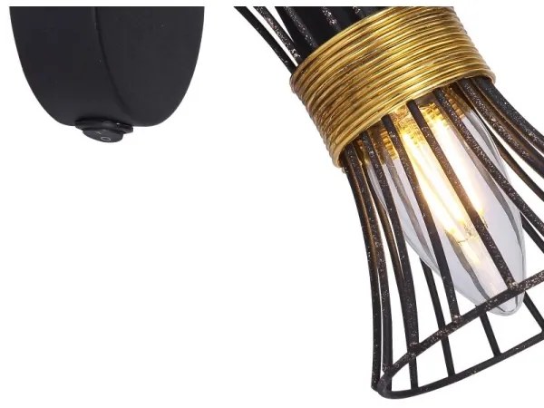 Globo 54814-1 - Aplică perete spot PURRA 1xE14/40W/230V