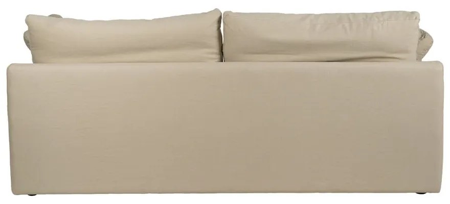 Canapea bej cu tapițerie din in 212 cm – Ixia