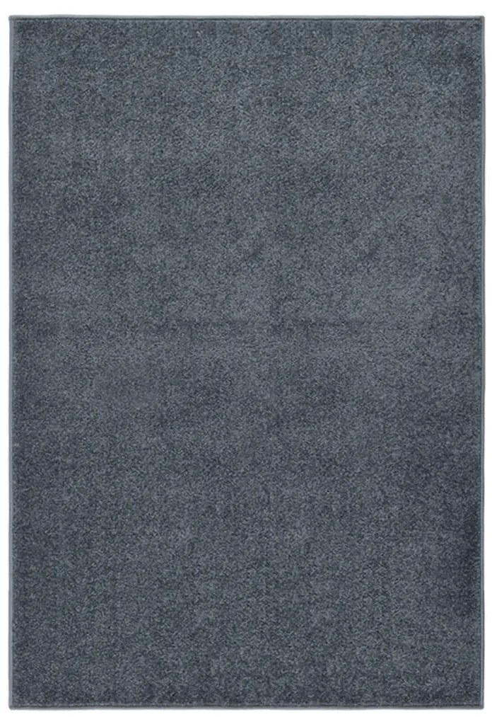 vidaXL Covor cu fire scurte, antracit, 160x230 cm
