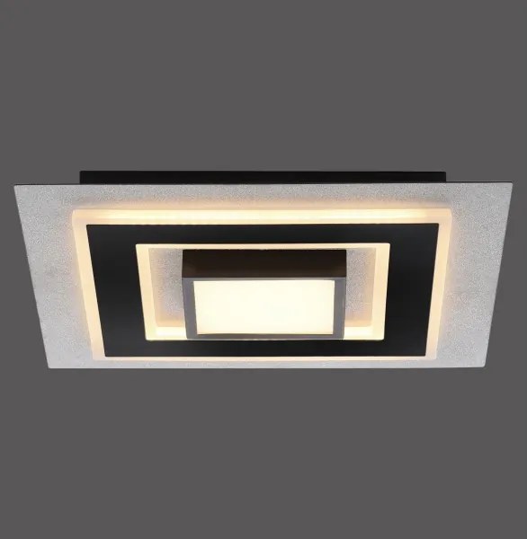 JUST LIGHT. 14439-21 - LED Plafonieră CICHIO LED/18,5W/230V + LED/9W neagră