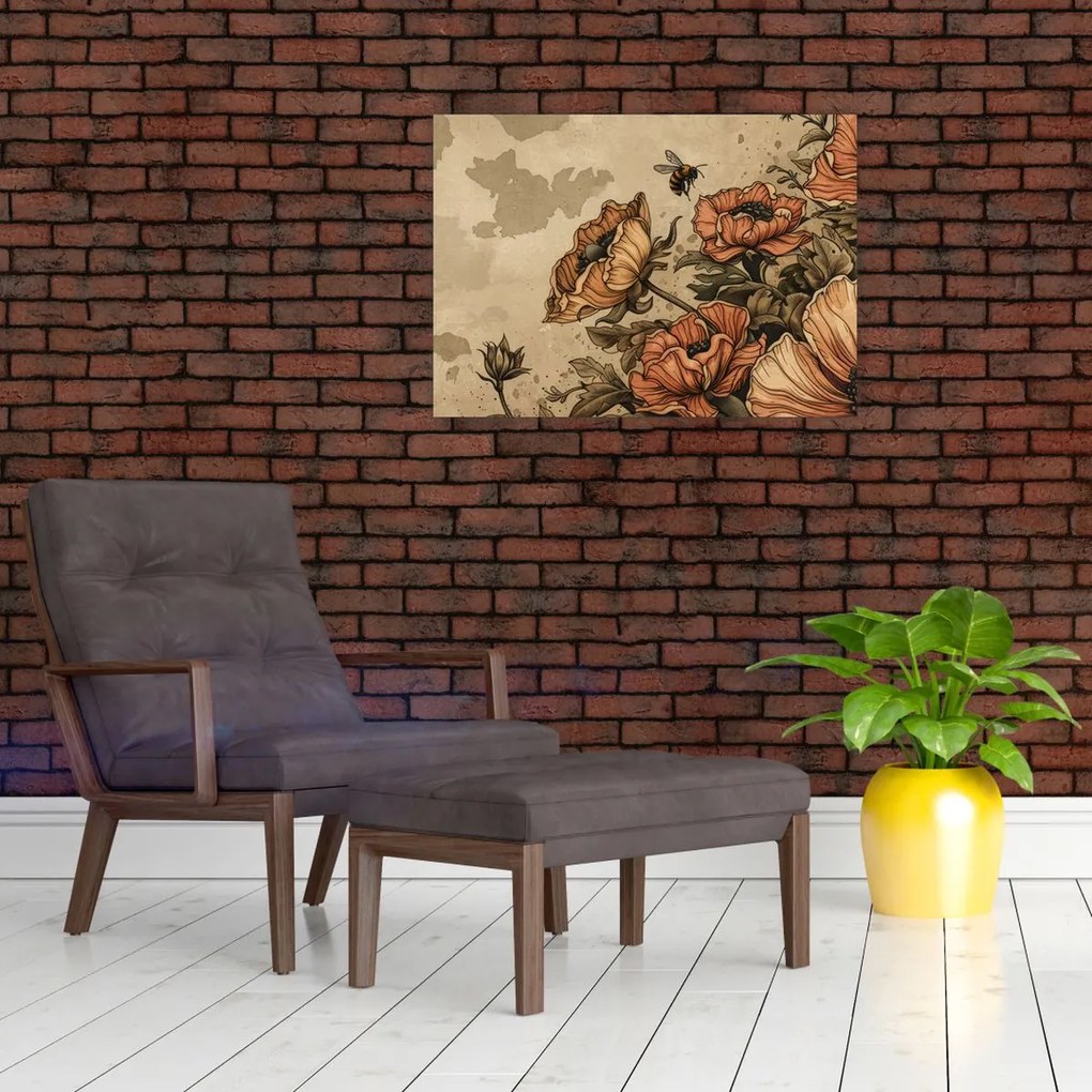 Tablou - Pajiștea albinelor II. (70x50 cm)