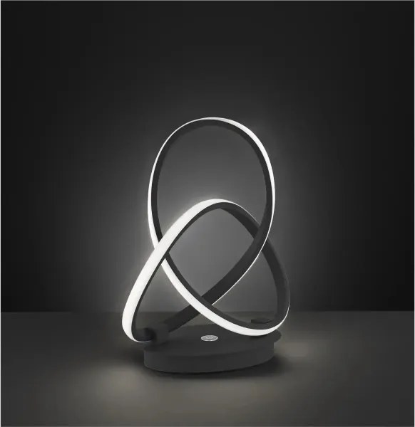 Lampă de masă LED reglabilă INDIGO LED/19W/230V 3000K neagră