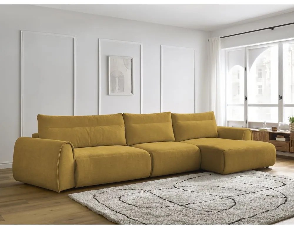 Colțar galben ocru Aden – Bobochic Paris