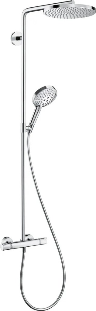 Sistem de dus Hansgrohe Raindance Select S 240 PowderRain, termostat 1 jet, crom - 27633000