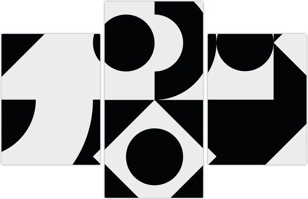 Tablou - Abstracție geometrică N⁰1 (90x60 cm)