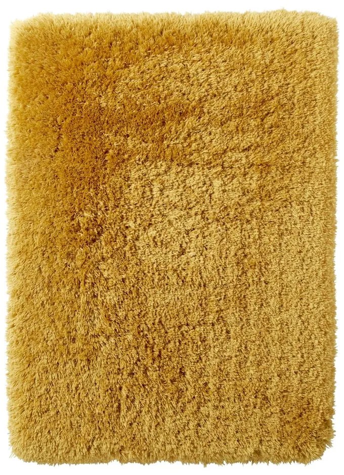 Covor Think Rugs Polar, 120 x 170 cm, galben multar