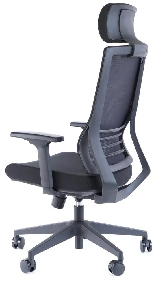 Scaun de birou Claudio 1 + 1 GRATUIT, negru