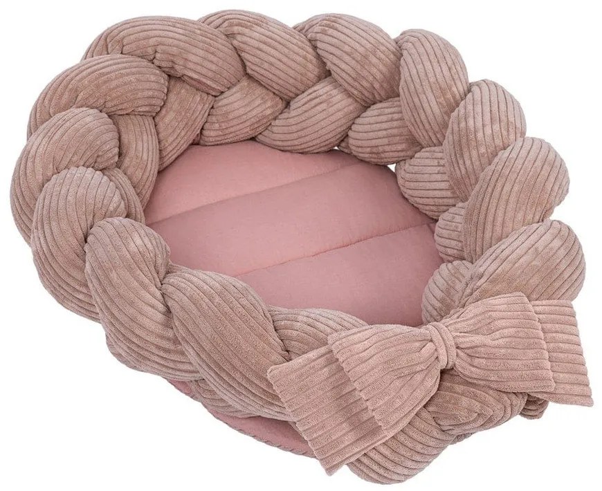 Cuib pentru bebeluș roz 47x70 cm – Meowbaby