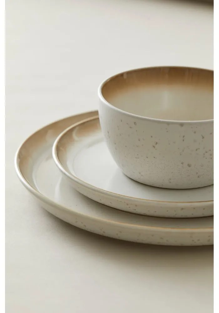 Farfurie bej din gresie ø 27 cm Gastro Cream – Bitz