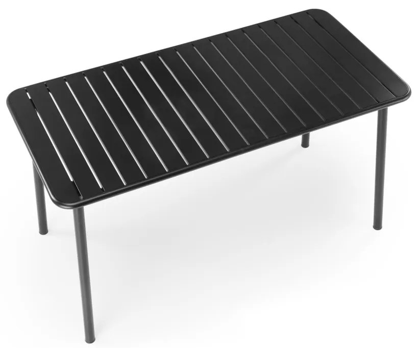 Masa dreptunghiulara Bosco neagra L140 cm