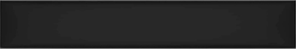 vidaXL Tăblie de Pat pentru Perete 12 pcs Negru 90 x 15 cm țesătură