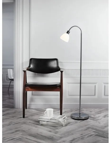 Nordlux - Lampadar RAY, 1xE14/25W/230V, crom lucios, 153,5 cm