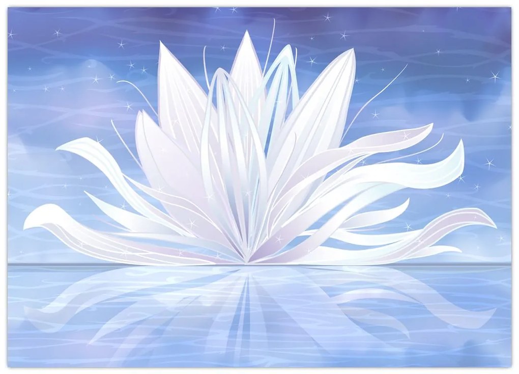 Tablou - Floare de lotus (70x50 cm)