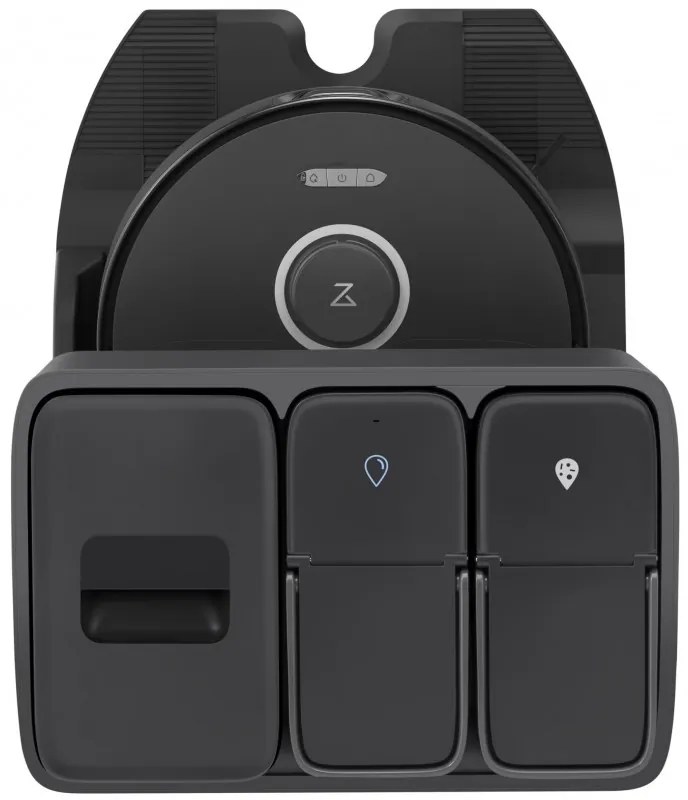 Robot aspirator cu statie automatizata Roborock S8 Pro Ultra, 50W, Wi-Fi, 6000Pa, 750ml, 300m2, Autonomie pana la 180 min, Turbo, Control vocal, Negru