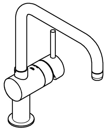 GROHE 32488000 - Baterie pentru chiuvetă, crom lucios