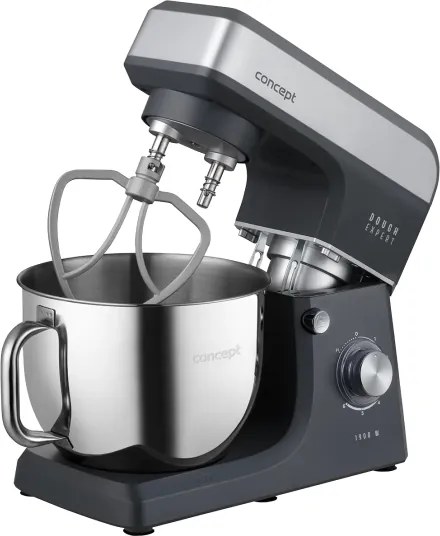 Concept RM6010 - Robot de bucătărie DOUGH EXPERT, 1900 W/230 V, antracit/inox