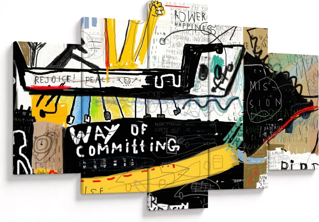 Tablou - Graffiti (150x105 cm)