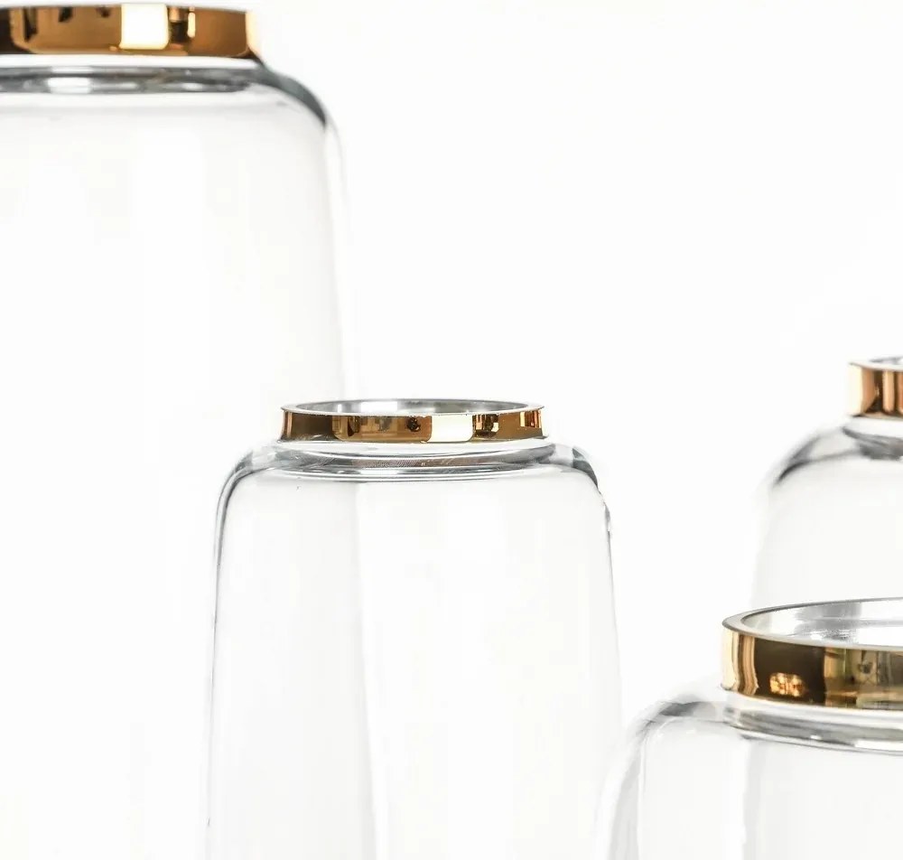 Vas decorativ, Vaza eleganta din sticla SX-108576