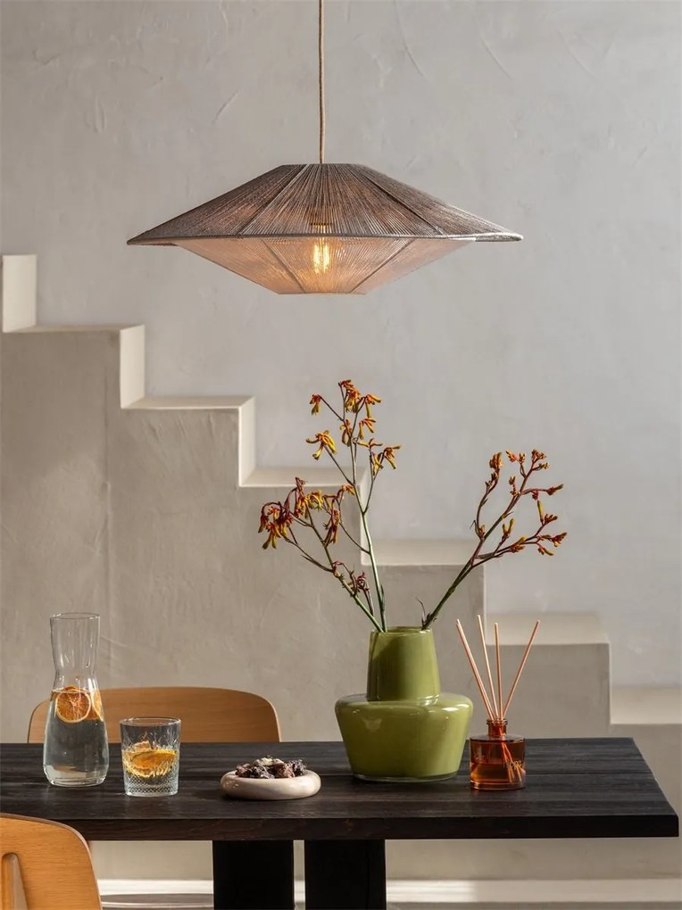 Pendul design natural Lumbini 60x20cm l. grey, L