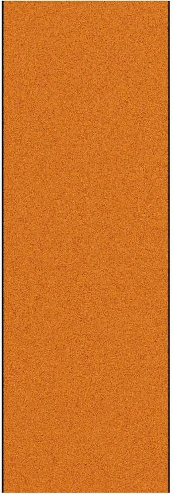 vidaXL Covoraș de intrare Altele Portocaliu și negru 120 x 350 cm