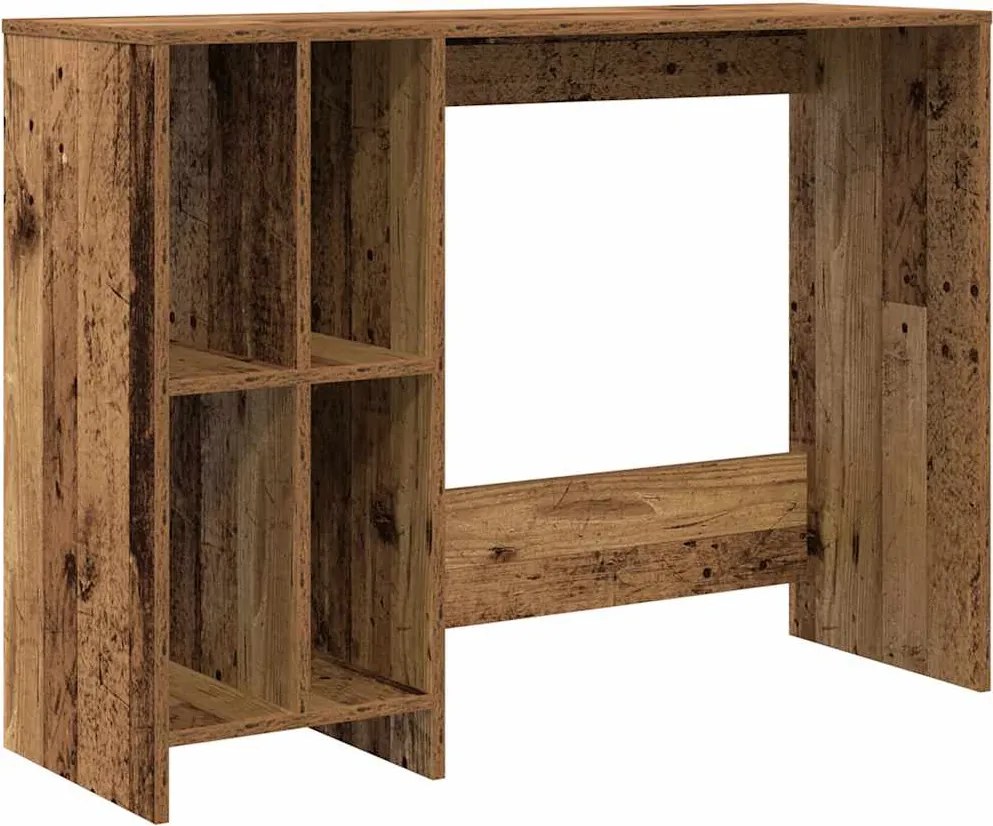 vidaXL Birou, lemn vechi, 102,5x35x75 cm, lemn prelucrat