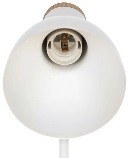 Nordlux - Lampă de masă DEVONE 1xE27/15W/230V, albă