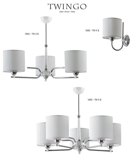 Jupiter 1406 - TW K B - Corp de iluminat perete TWINGO 1xE27/60W/230V