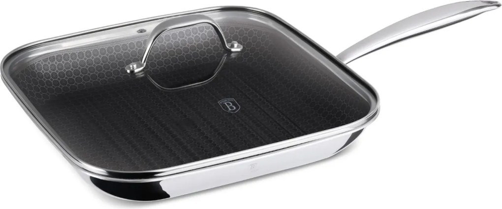 Tigaie grill cu capac 28 cm Eternal Collection Berlinger Haus BH 8520