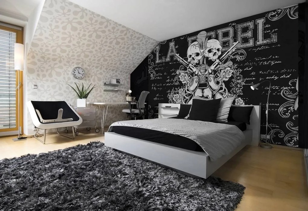 Fototapet - Muzica Rock Guitar Art (152,5x104 cm)
