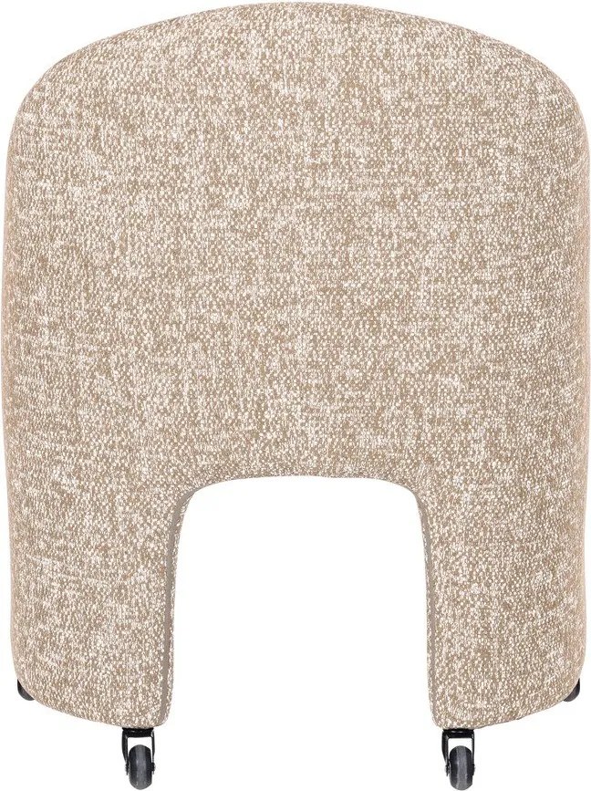 Scaun de birou bej tapițat Cordo – WOOOD