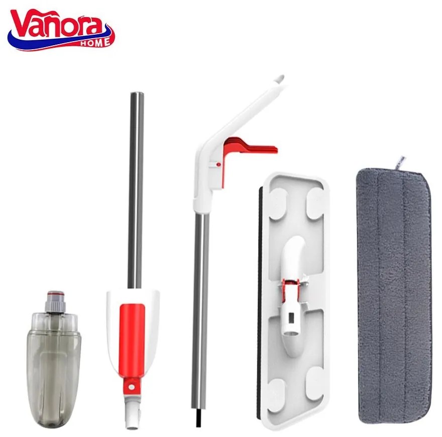 MOP SPRAY REZERVOR DETAS FAST CLEAN ROSU