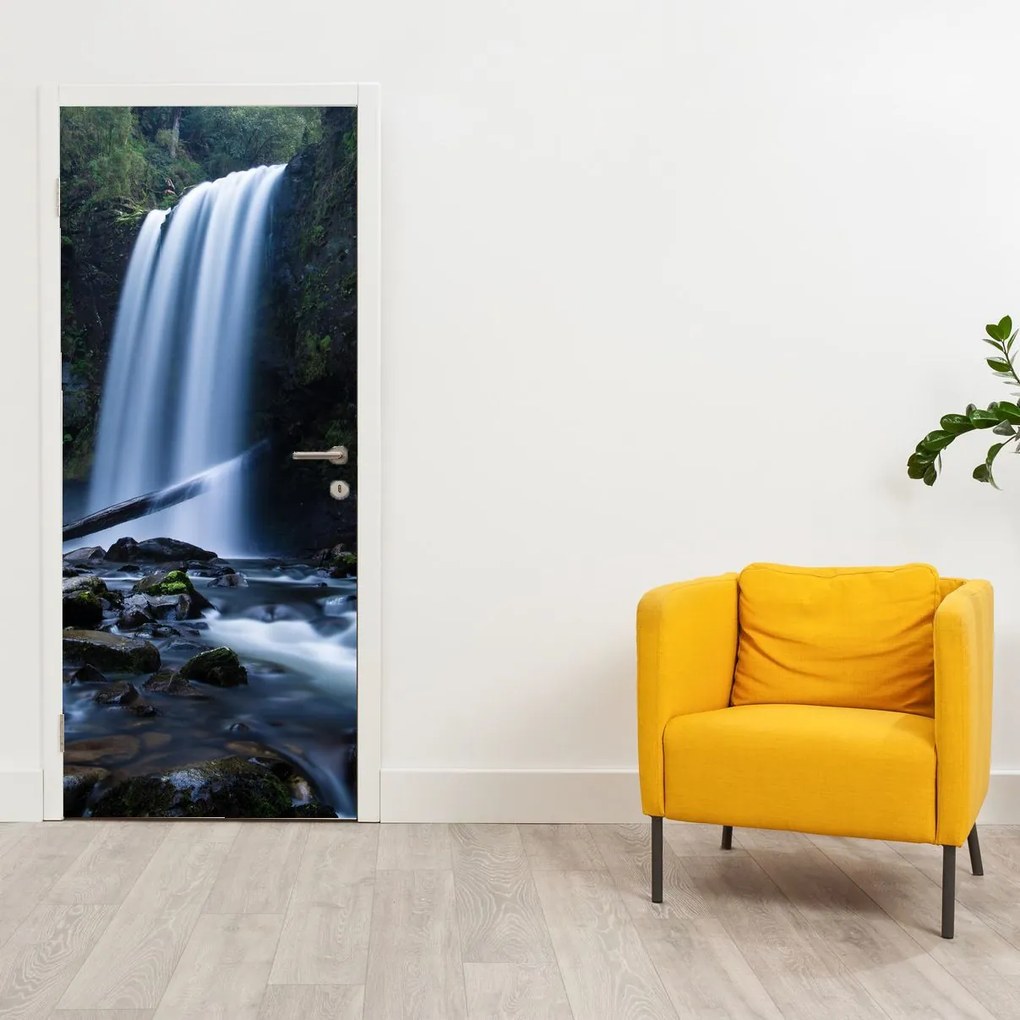 Fototapet pentru ușă - Cascadă (95x205cm)