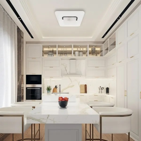 Plafonieră LED dimabilă SPARKY LED/65W/230V 3000-6000K + telecomandă