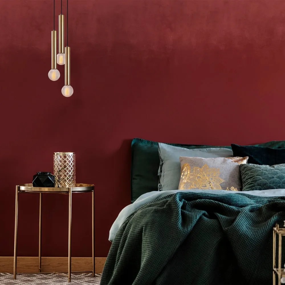 Lustră aurie ø 22 cm Tempo – Opviq lights