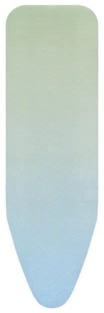 Husa pentru masa de calcat Brabantia B 1008902, 124x38 cm, 2 mm, Verde/Albastru deschis